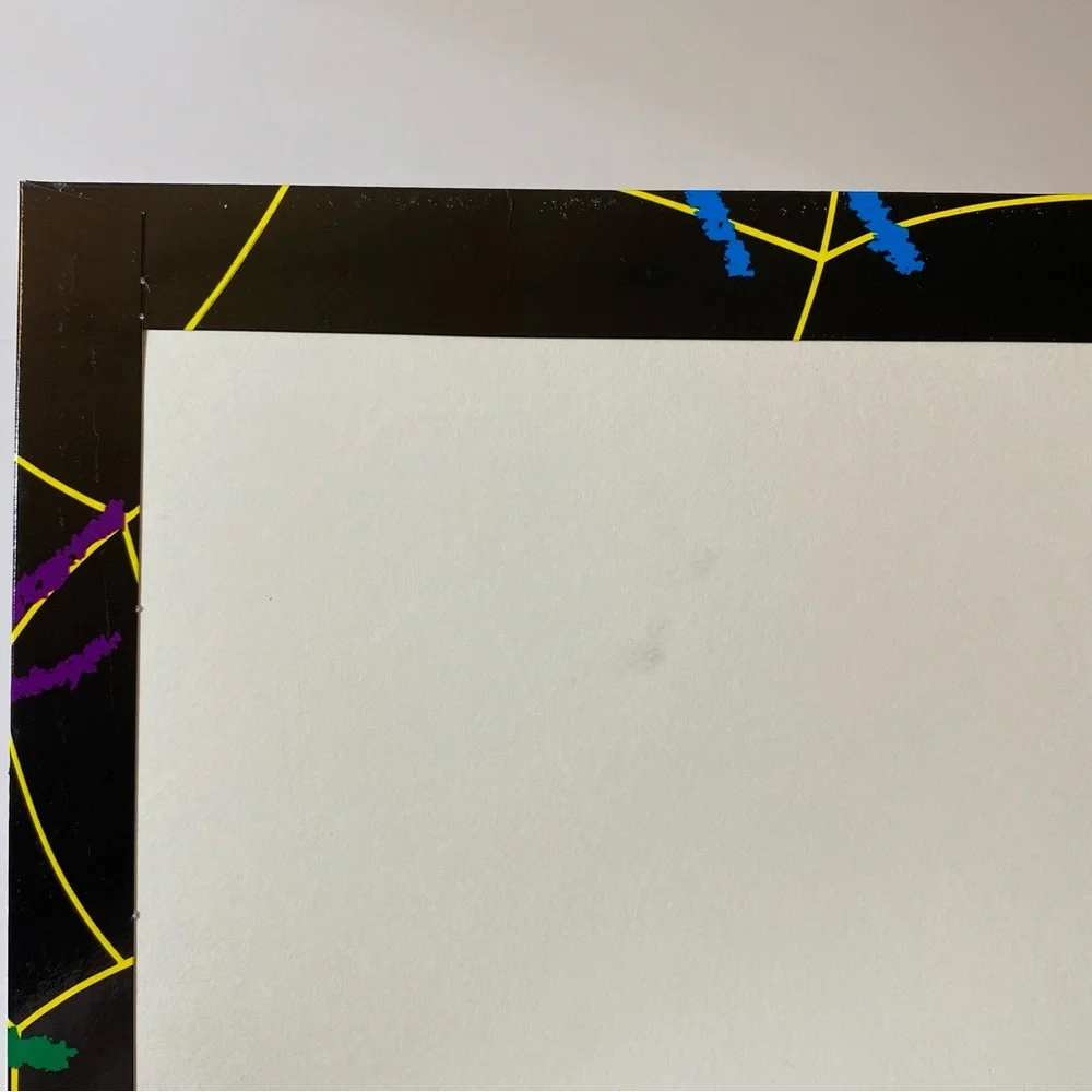 Vintage Lisa Frank Spiders & Skeletons 1 Spooky Folder